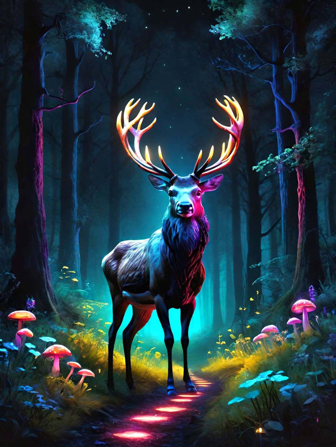 Enchanted factory Stag