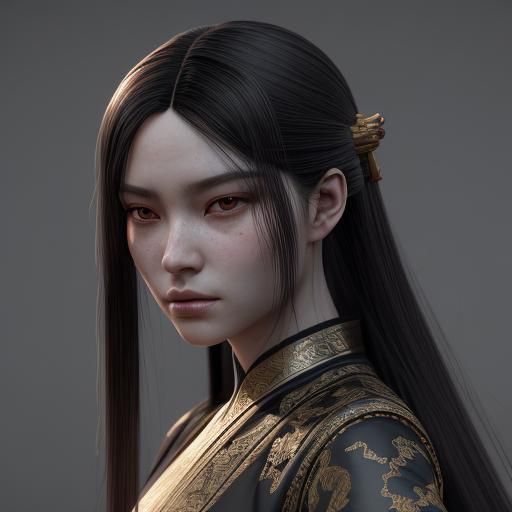 Mixed race Queen AI Generated Artwork NightCafe Creator