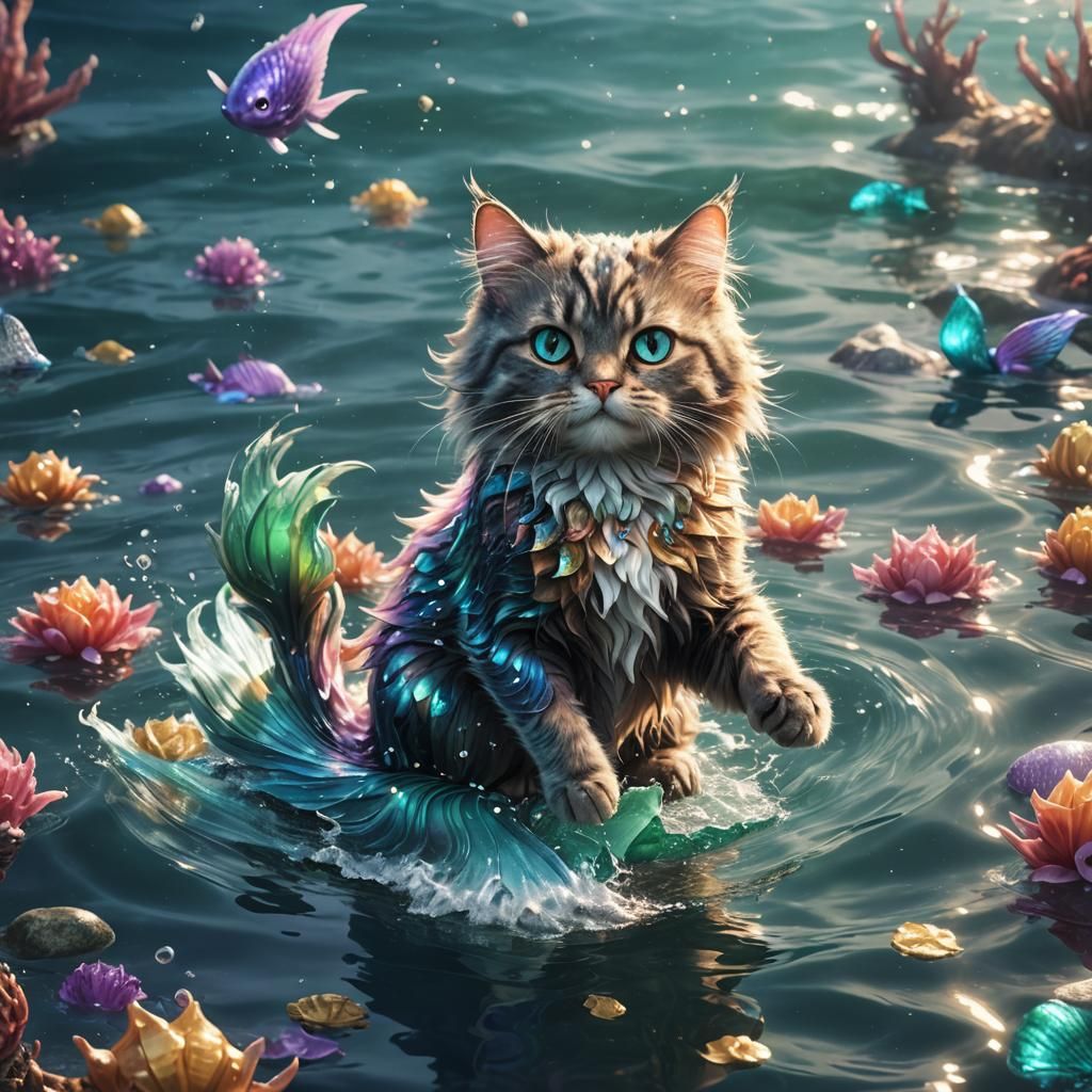 Meow - AI Generated Artwork - NightCafe Creator