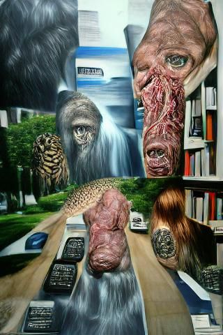 After humans.