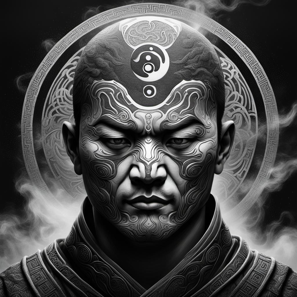 Yin Yang Mist: Chinese Bagua Art