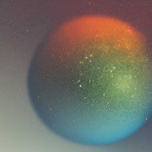 Surreal Orb Floats in Dark, Misty Atmosphere