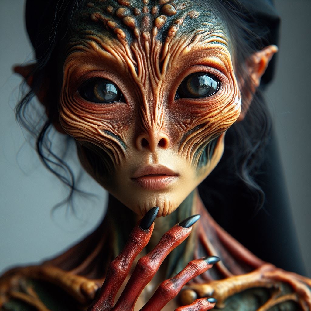 Portraits of a Serial Creator : She's Alien I I