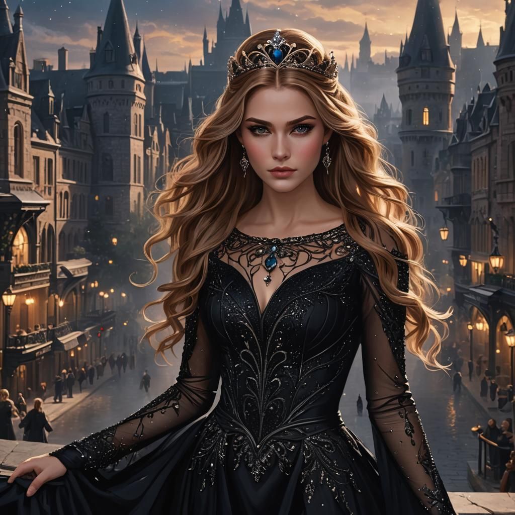 High Lady of the Night Court AI Generated Artwork NightCafe Creator