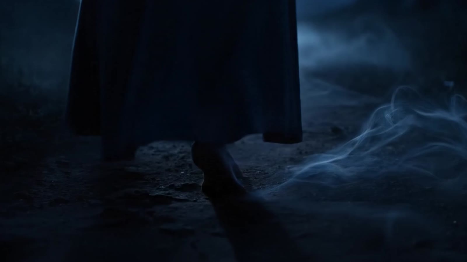 The Strider passed leaving whispers of color upon the earth.