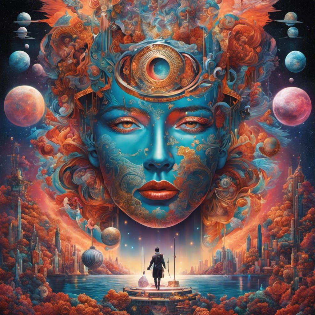 The Oracle - The more you know about the future, the less free you are  by @Bellemia