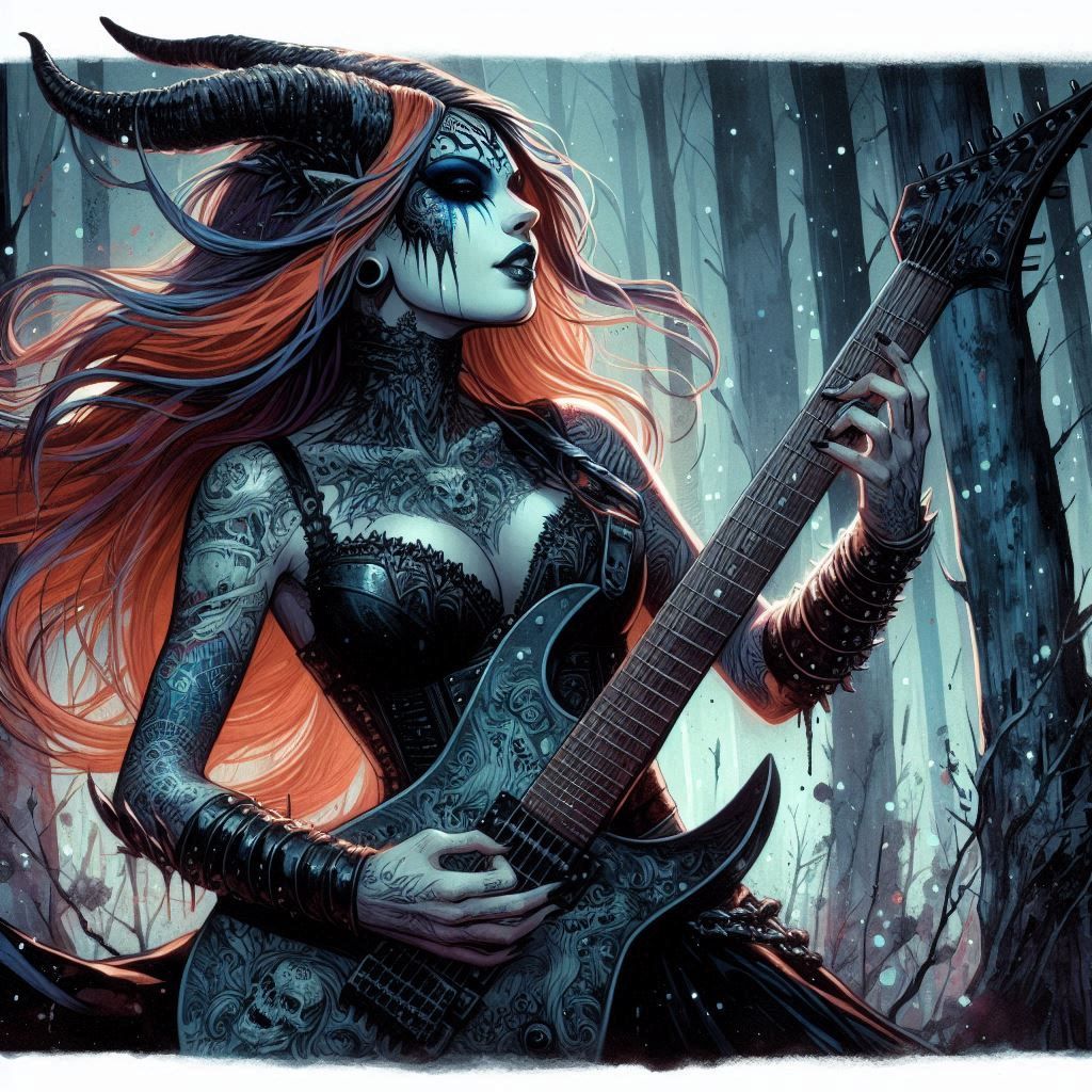 Pagan Metalhead Deity