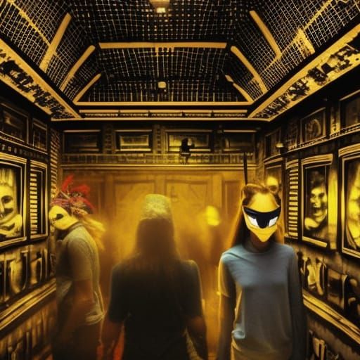 In the Elevator