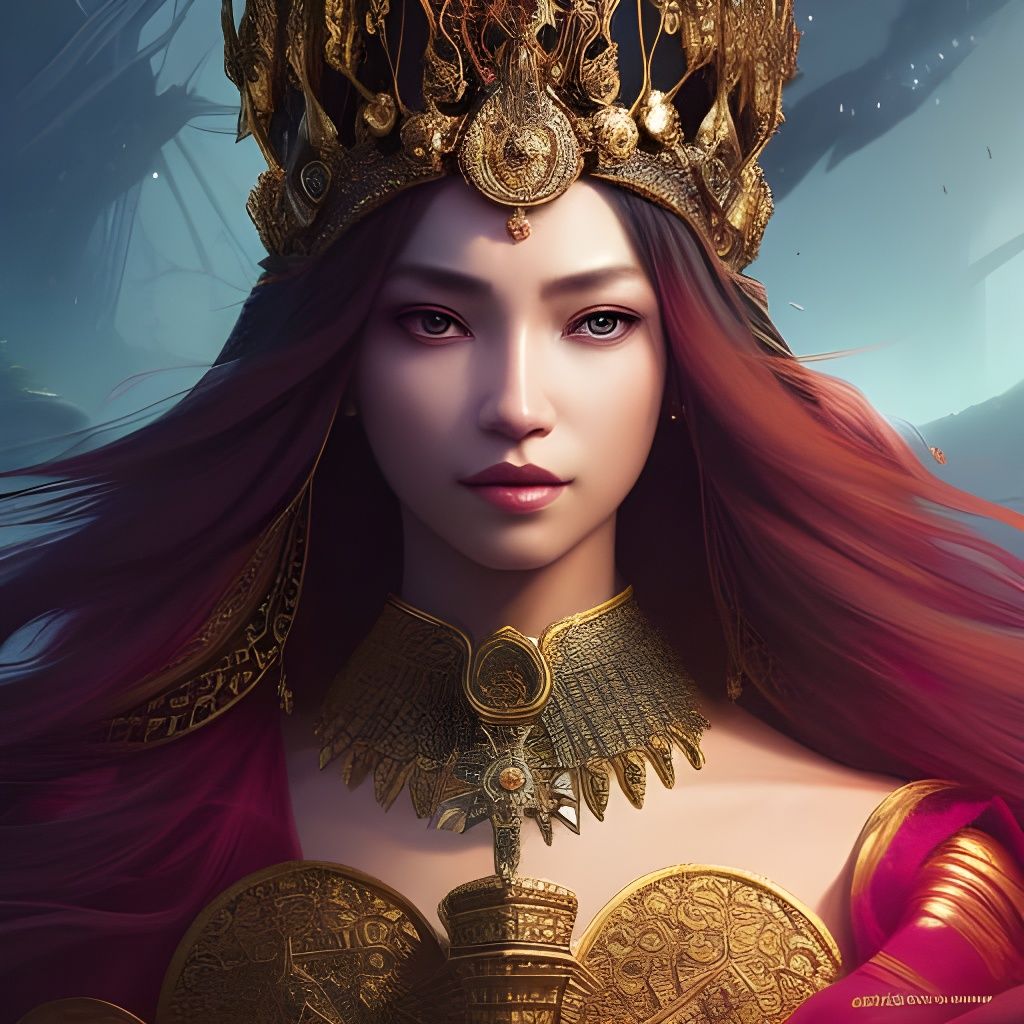 Queen Marella - AI Generated Artwork - NightCafe Creator