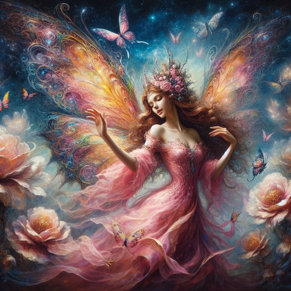 Ethereal Splendor: The Dancing Fairy