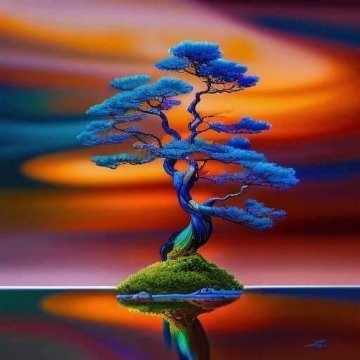 Azurite Bonsai
