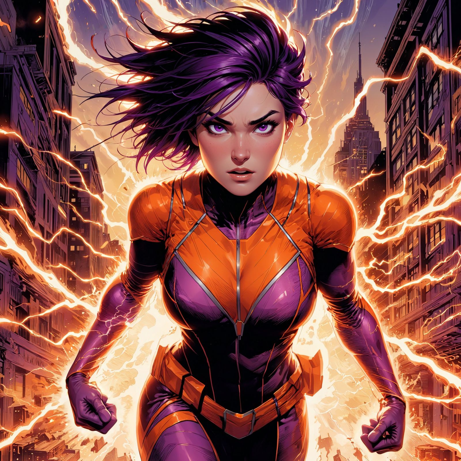 Charged Jules [Custom Superhero]