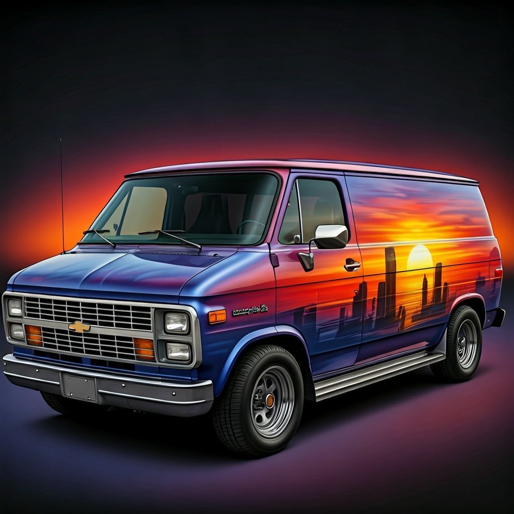 Custom Van  by @Stutzy