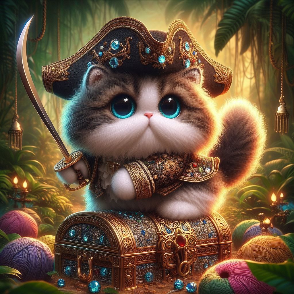 Where Is He? How Dare He Steal My Yarn!  by @Rebekah I Knight