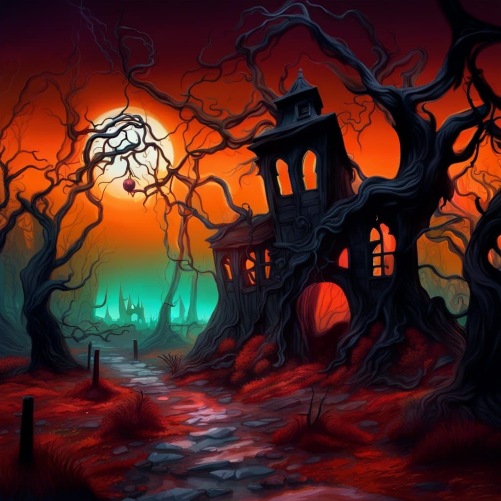 Horror Landscape Concept