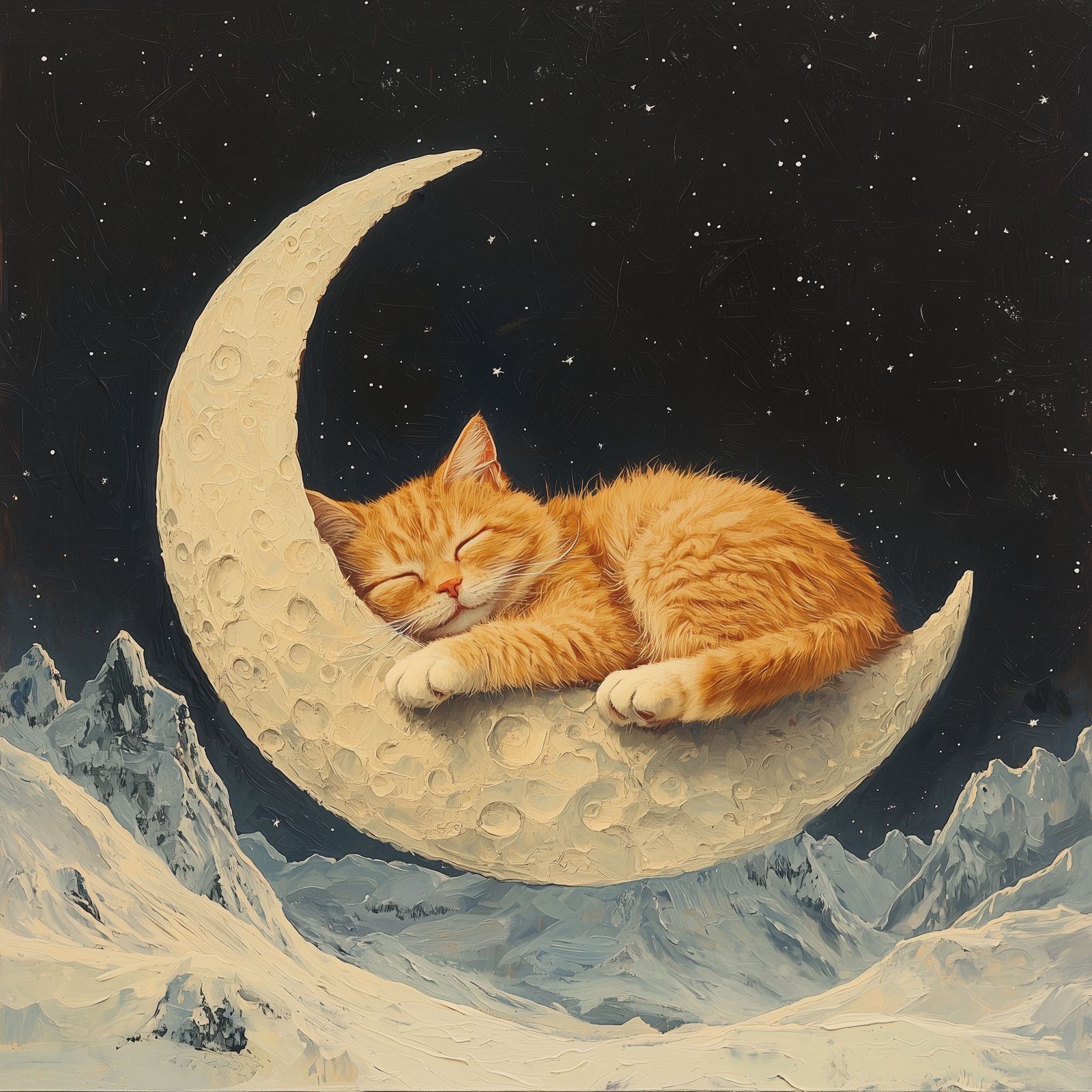 Lullaby Over Lunar Peaks