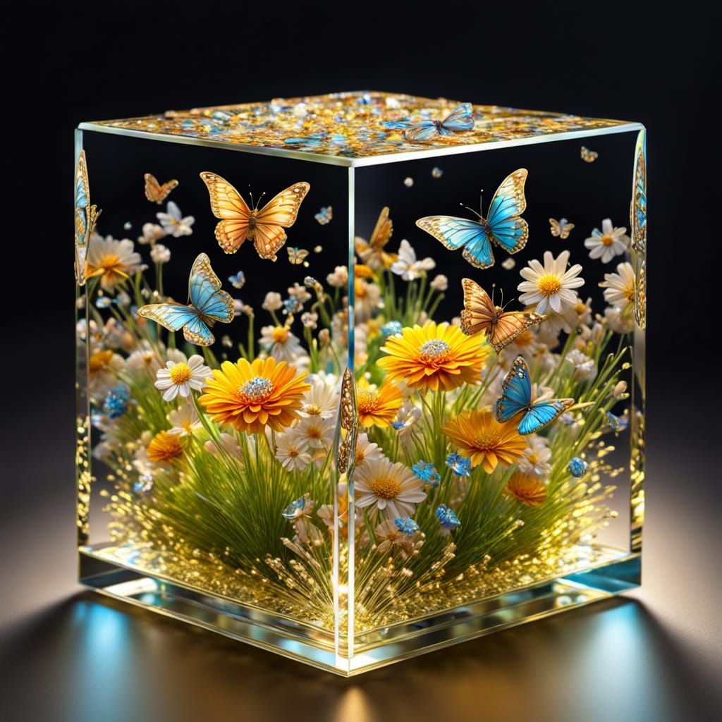 The Beauty of Nature in a Glass Cube