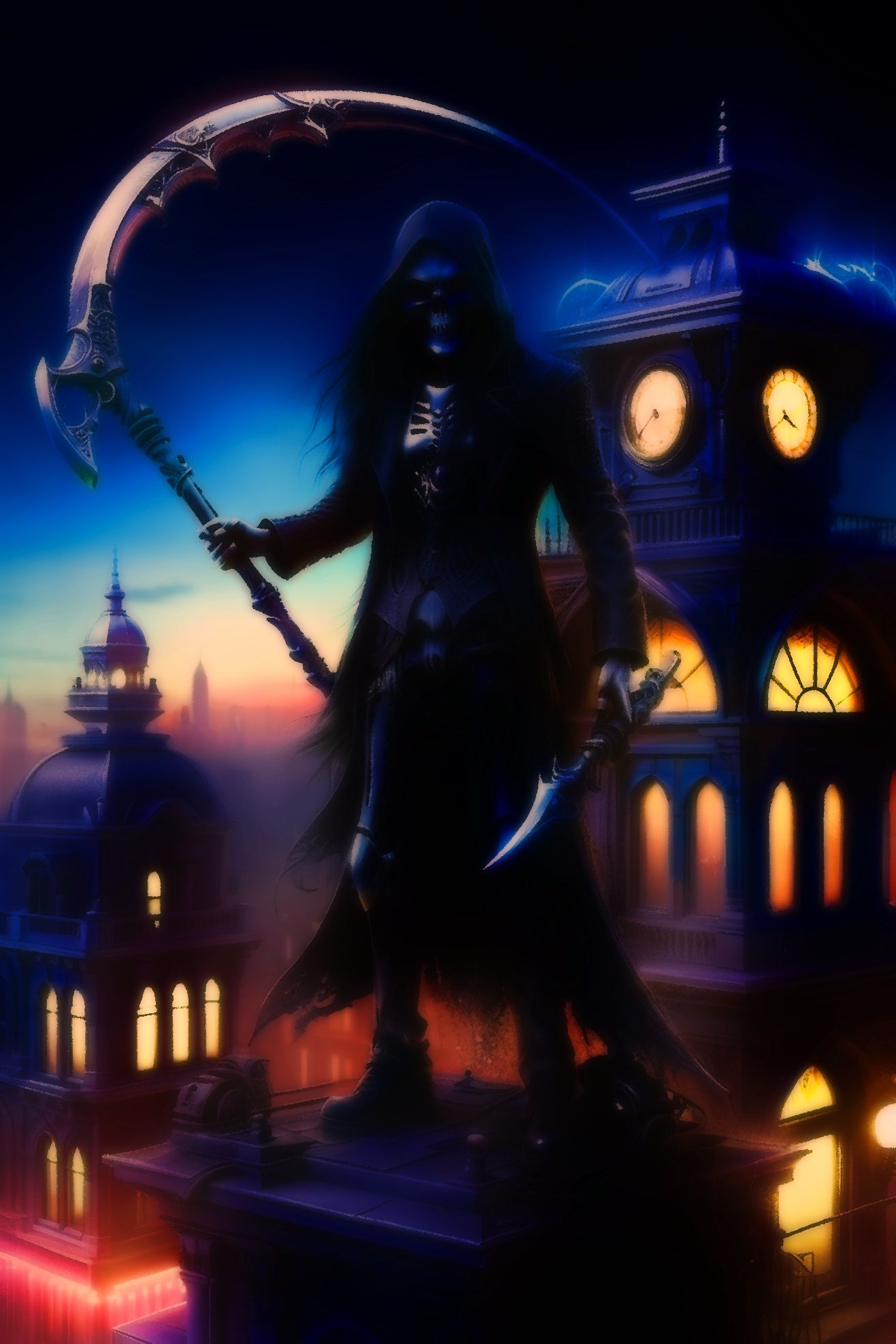 Gothic Steampunk Reaper