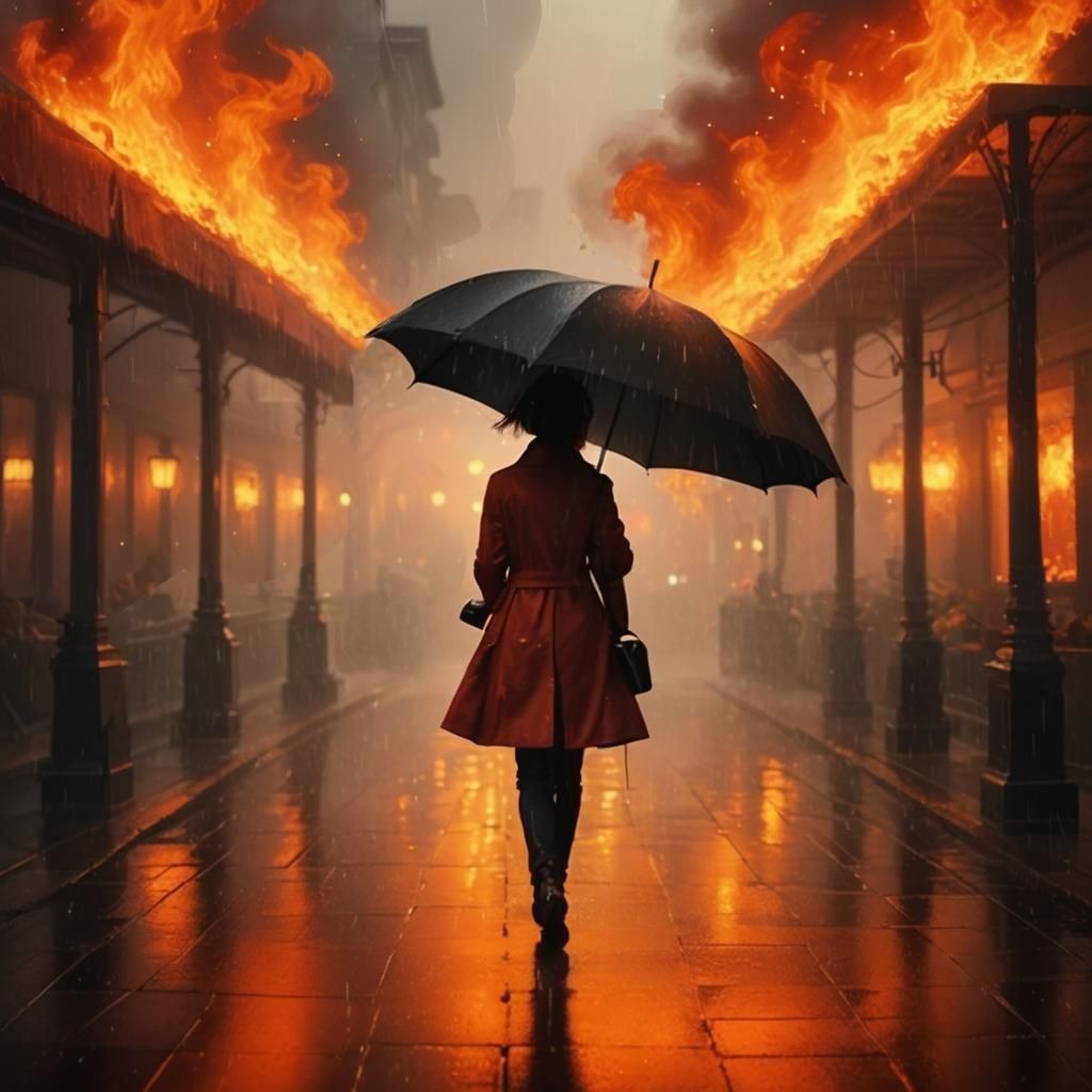 It is Raining Fire Today