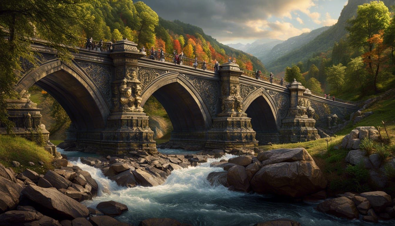 The River Runs  by @MelanieL