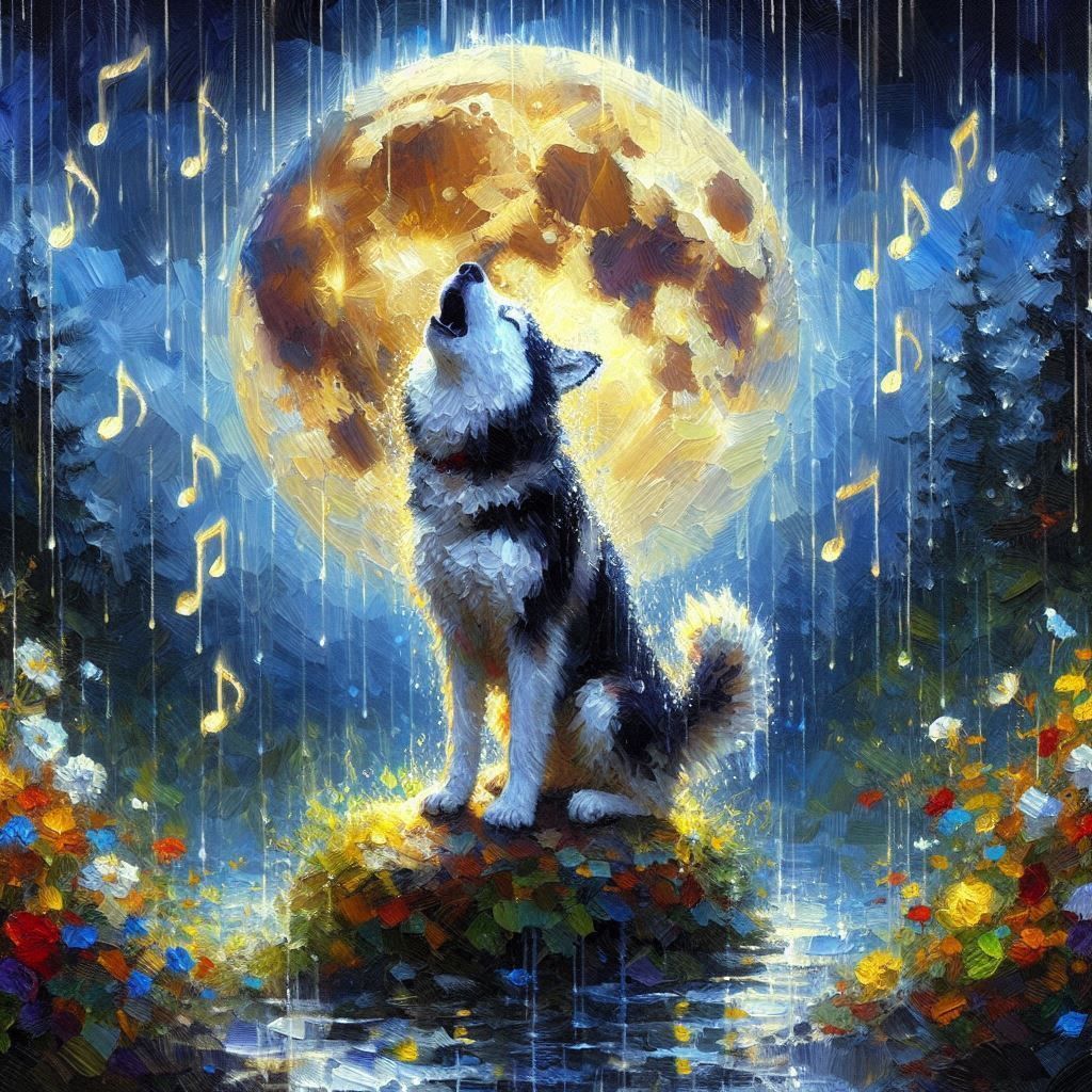 Husky chante