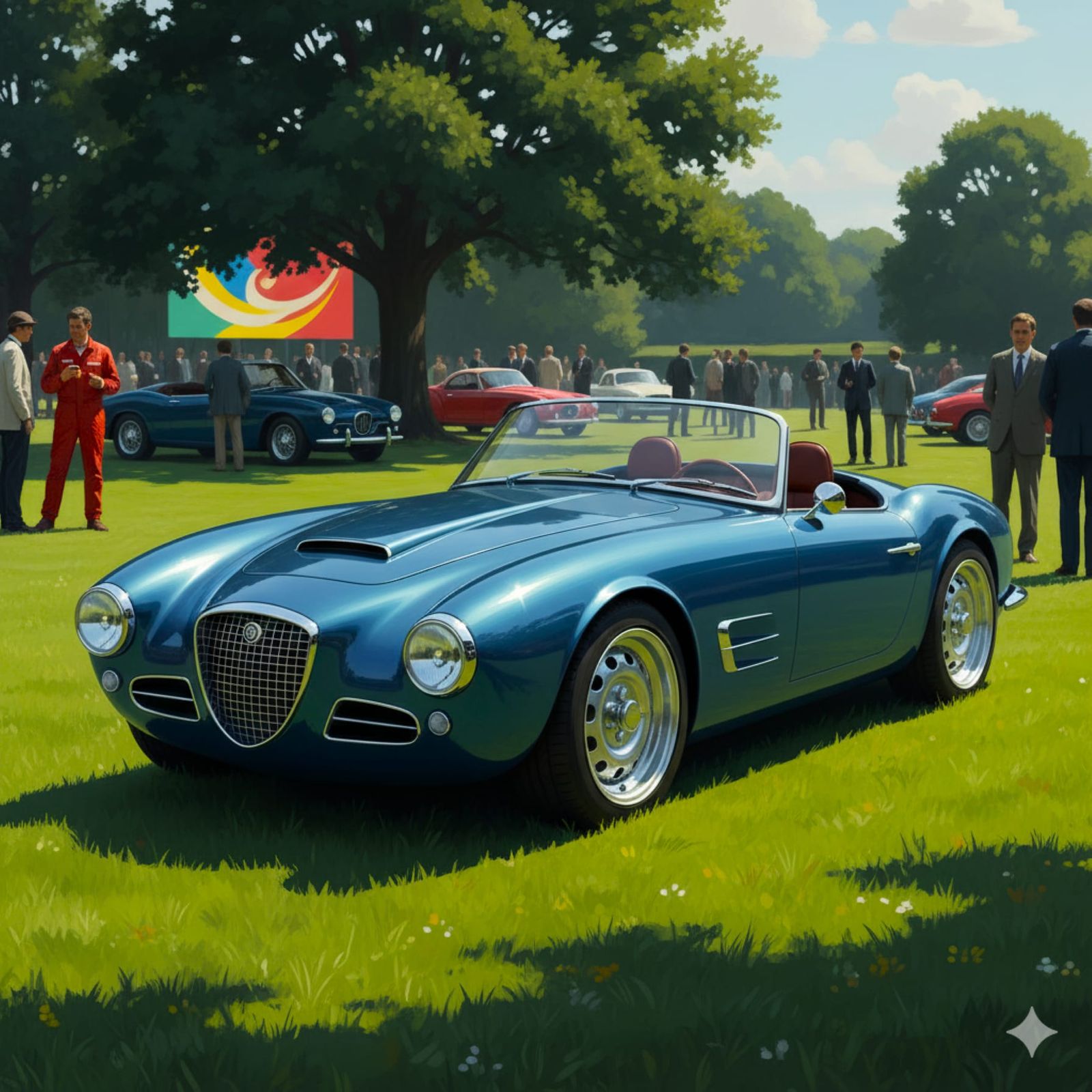 Lancia Aurelia B24 Spider Revival Design Study at the Concou...