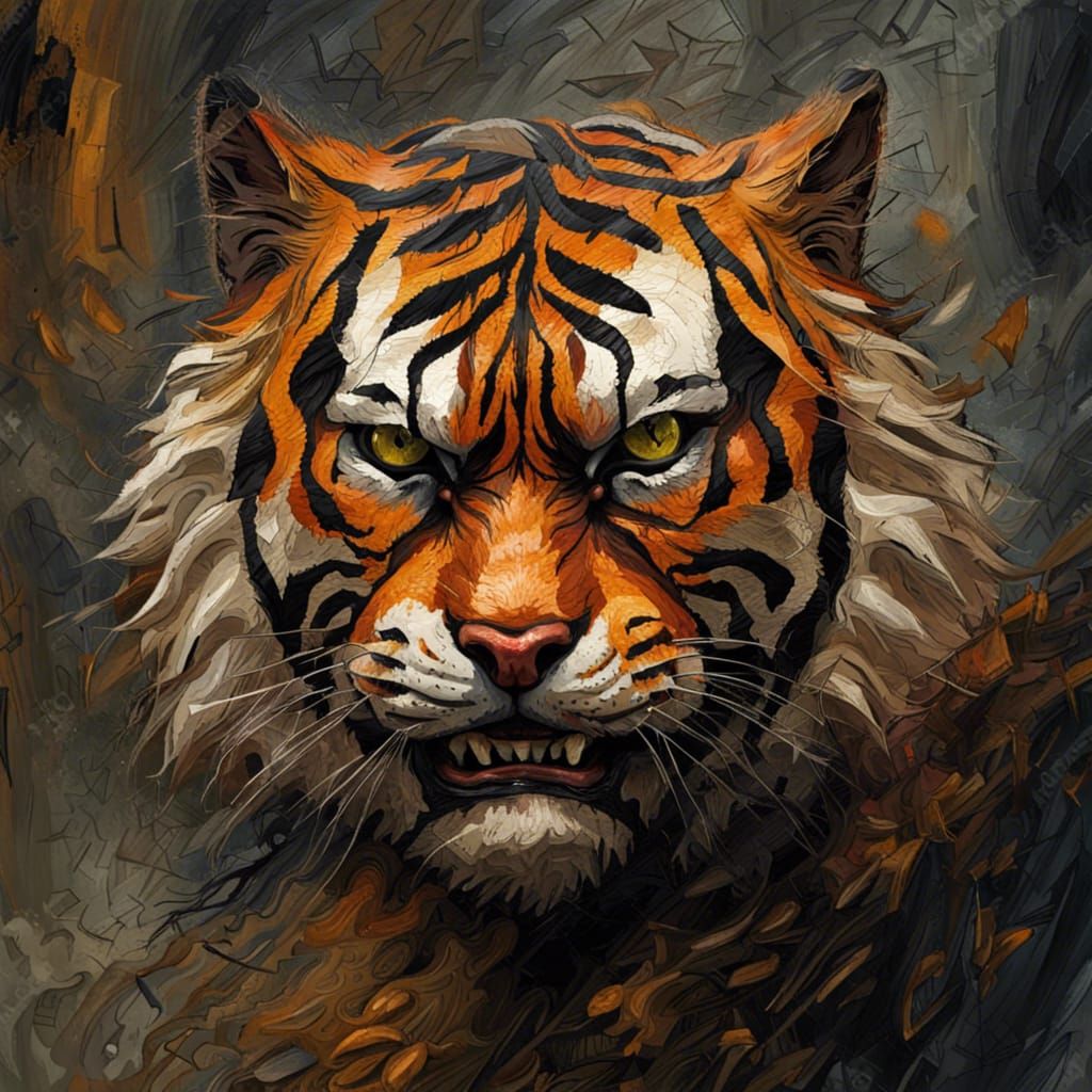 Tiger - AI Generated Artwork - NightCafe Creator