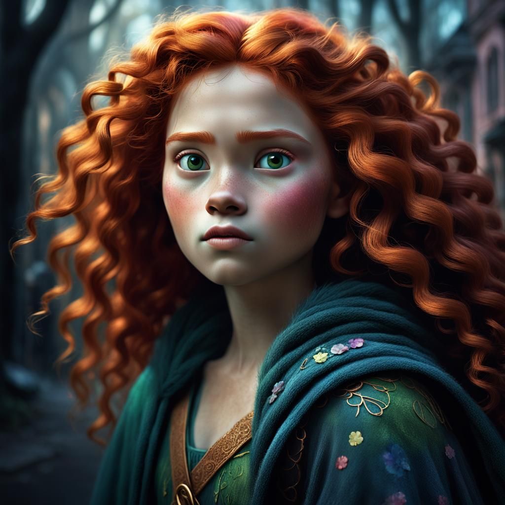 Princess Merida - AI Generated Artwork - NightCafe Creator