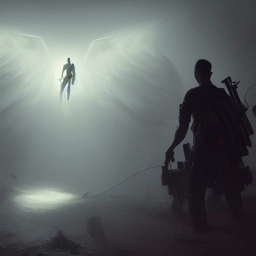 Angel with a shotgun