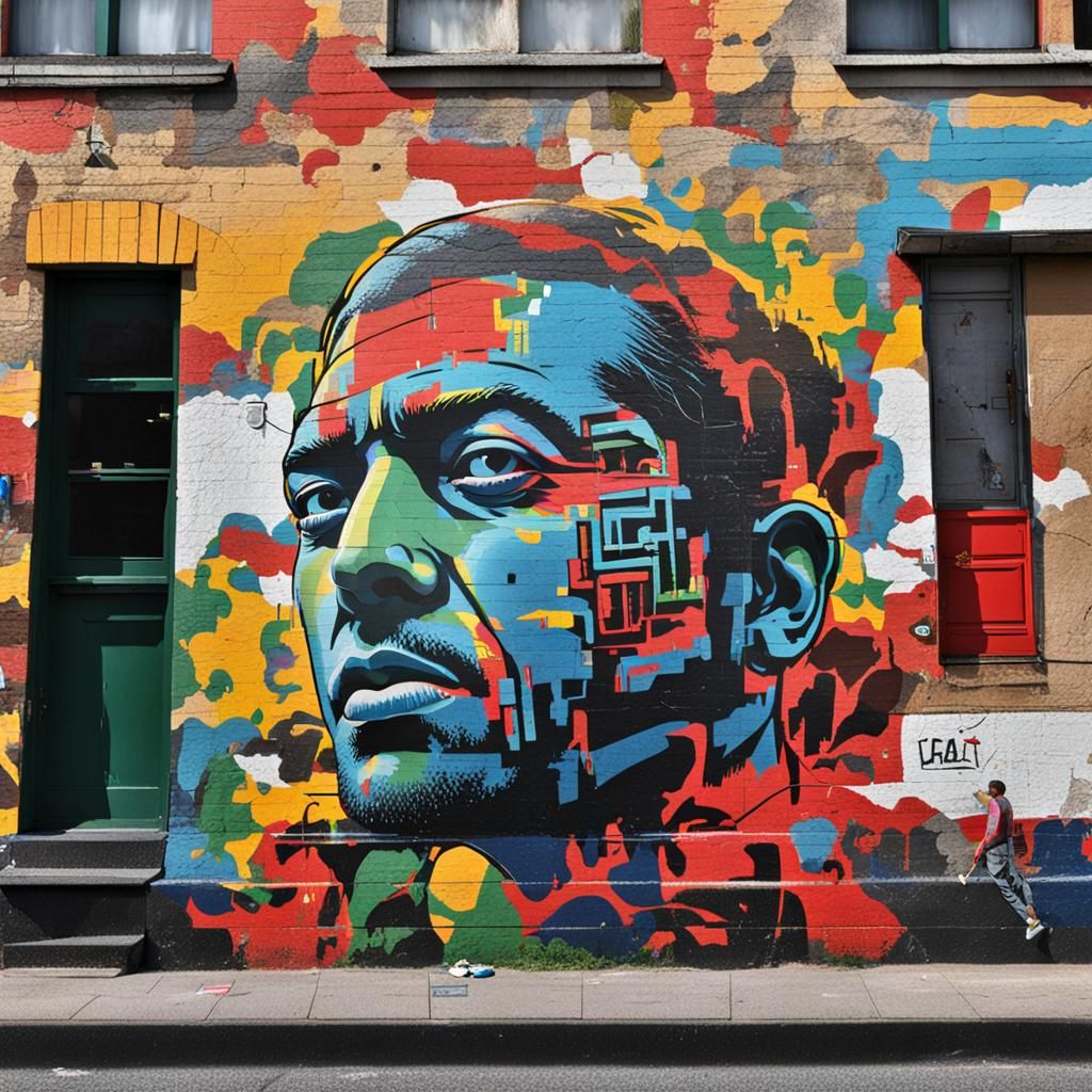 Post street art