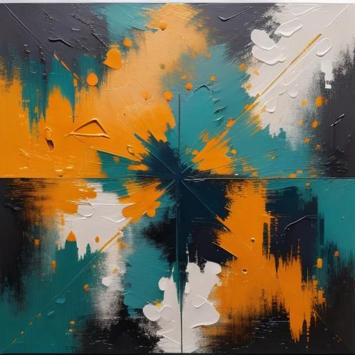 <lora:botanical-floral V1:0.8> abstract modern contemporary art