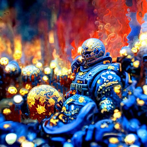 Warhammer Space Marine Ai Generated Artwork Nightcafe Creator 4981