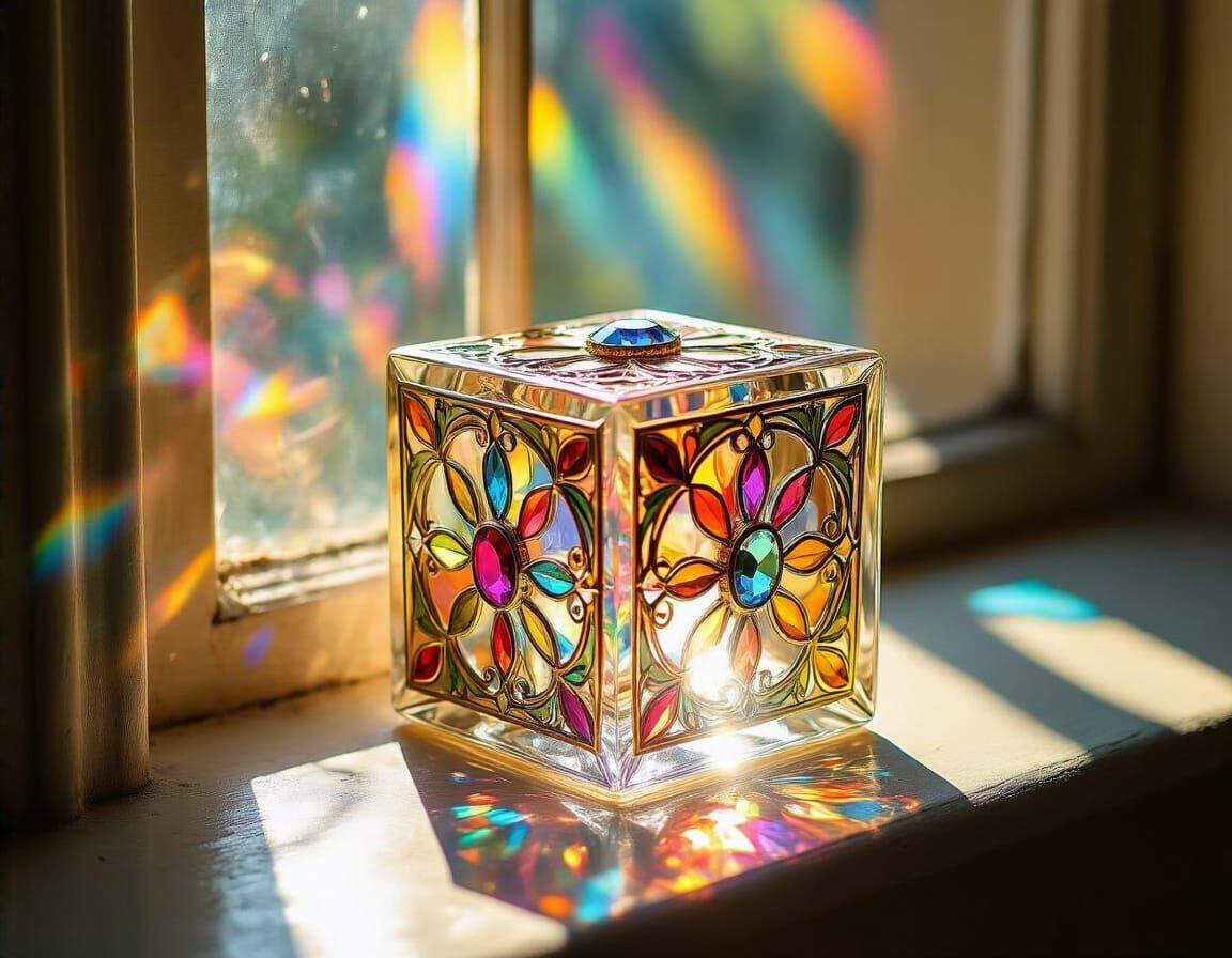 Prismatic Cube  by @Cheshyr Pontchartrain