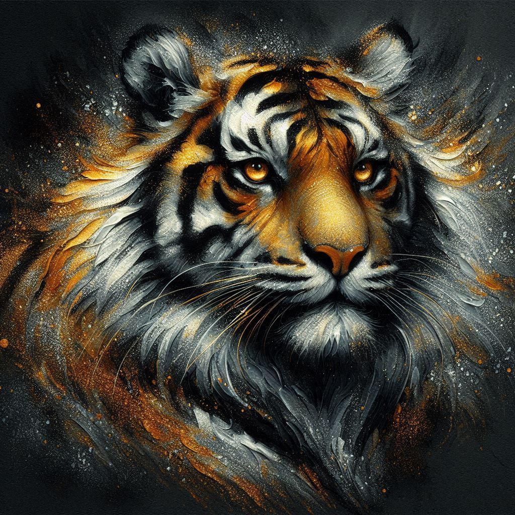 Tiger portrait