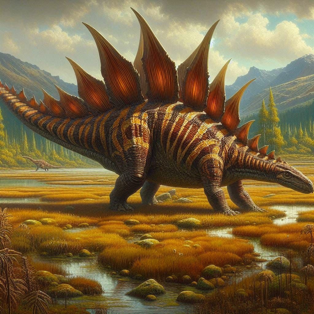 Life in the Jurassic : Huayangosaurus