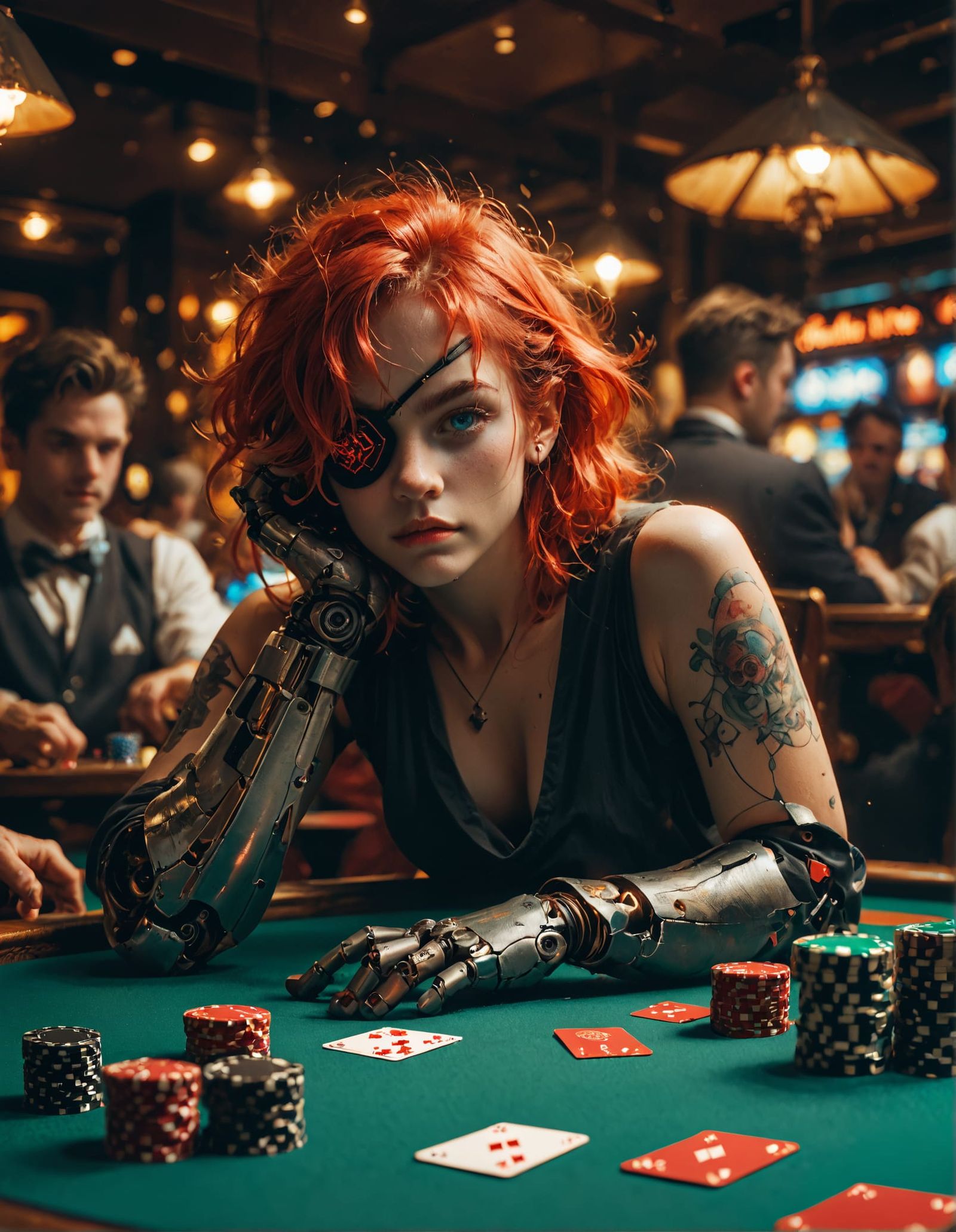 A little bit of gambling