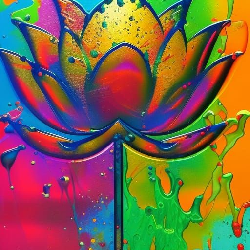 Metallic Lotus