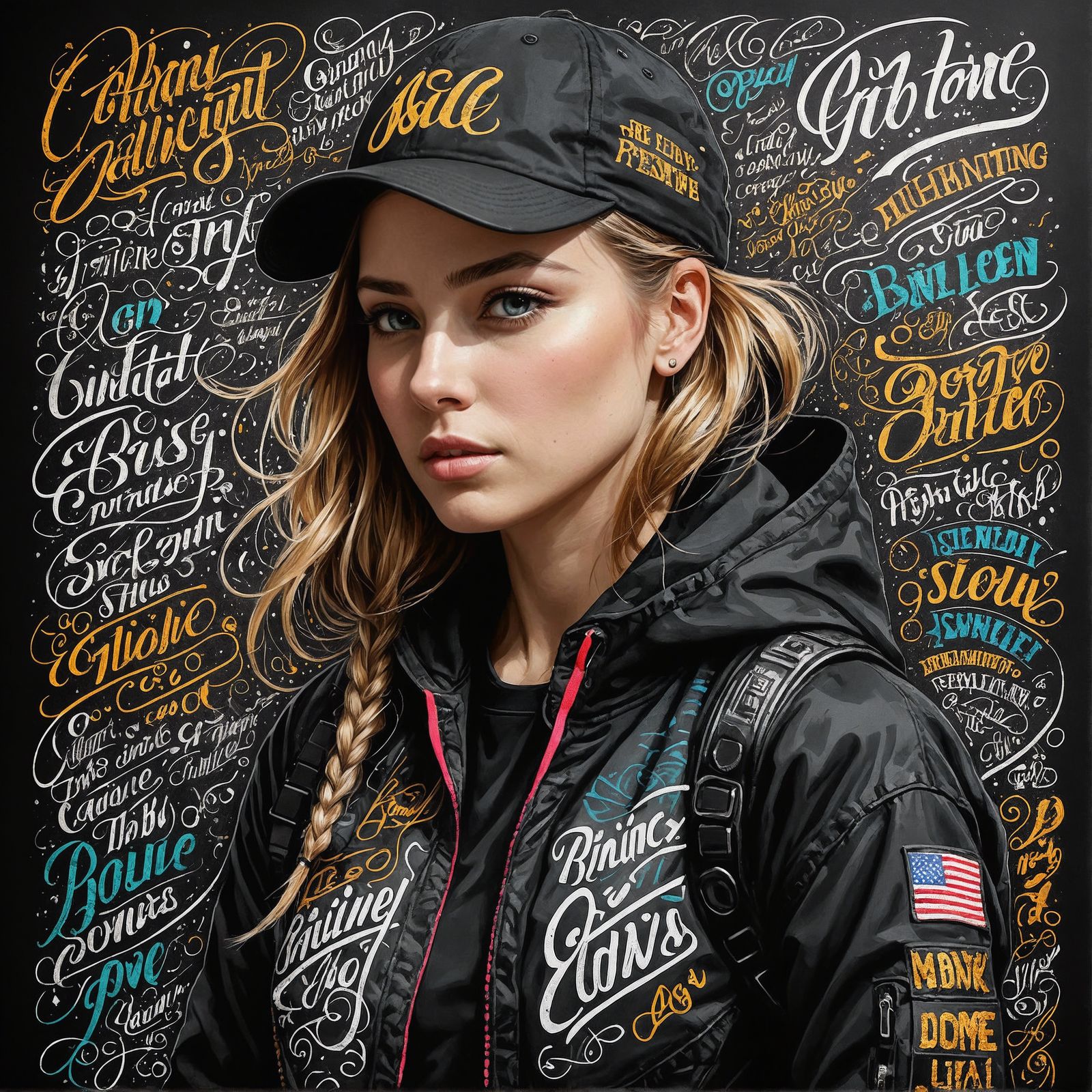 Sporty-Styled Charming Girl