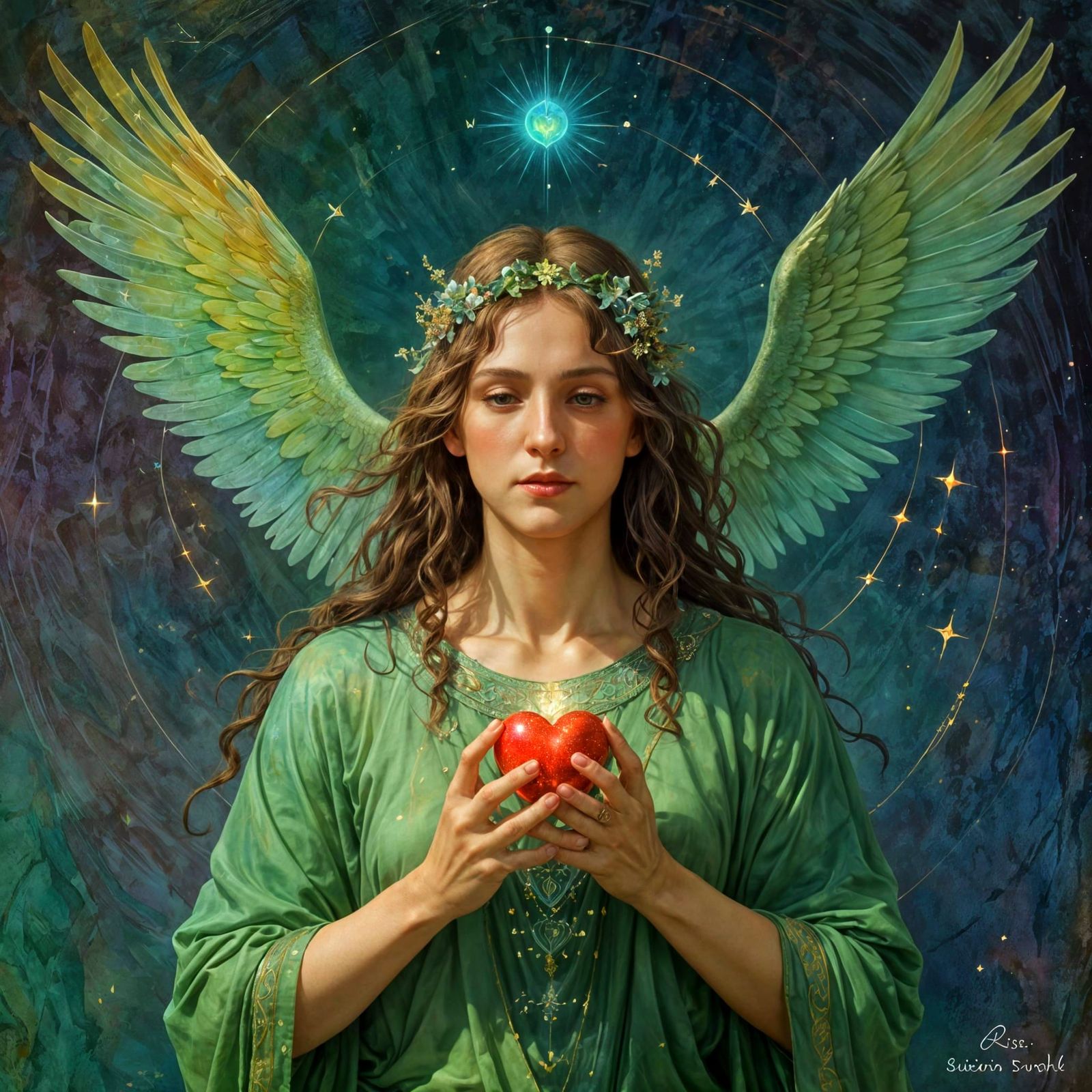 Whimsical Fairy Gentleman with Heartfelt Expression