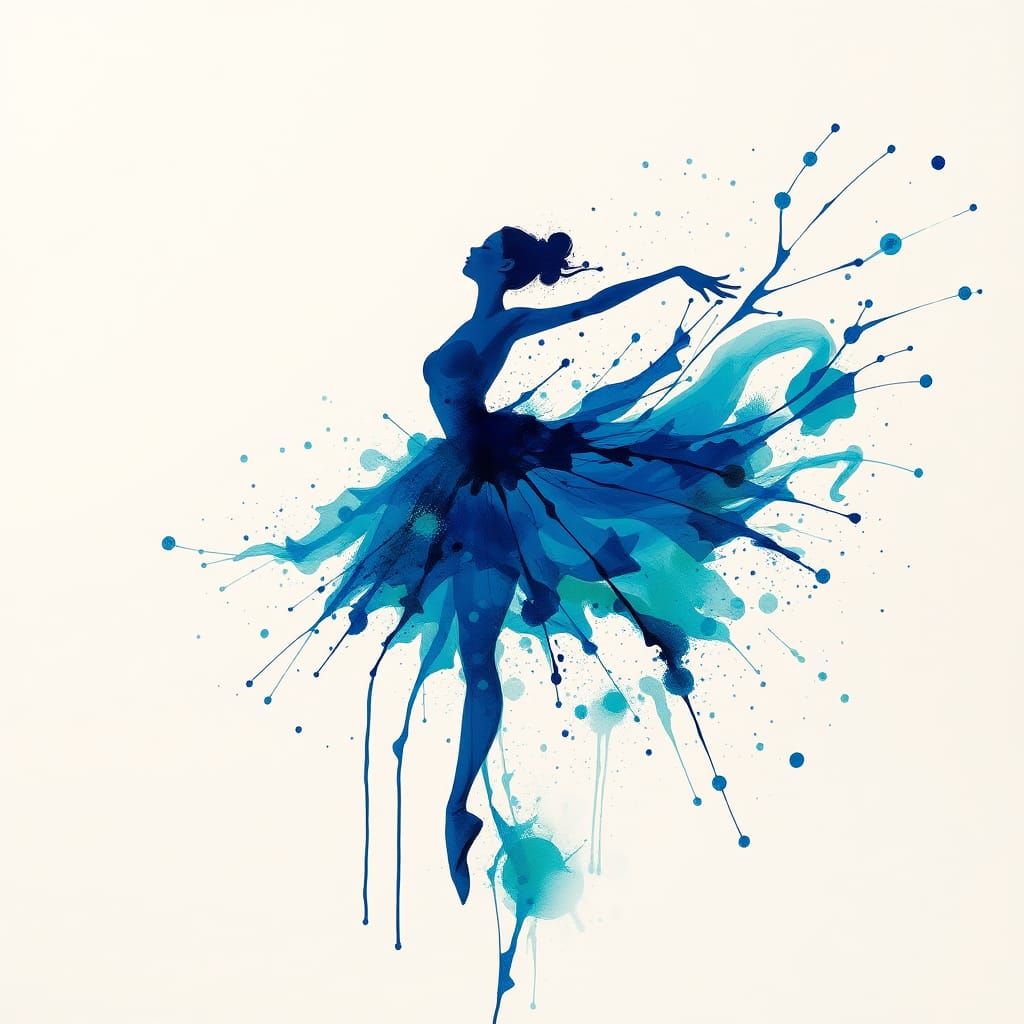 Blue Ballerina  by @JMO