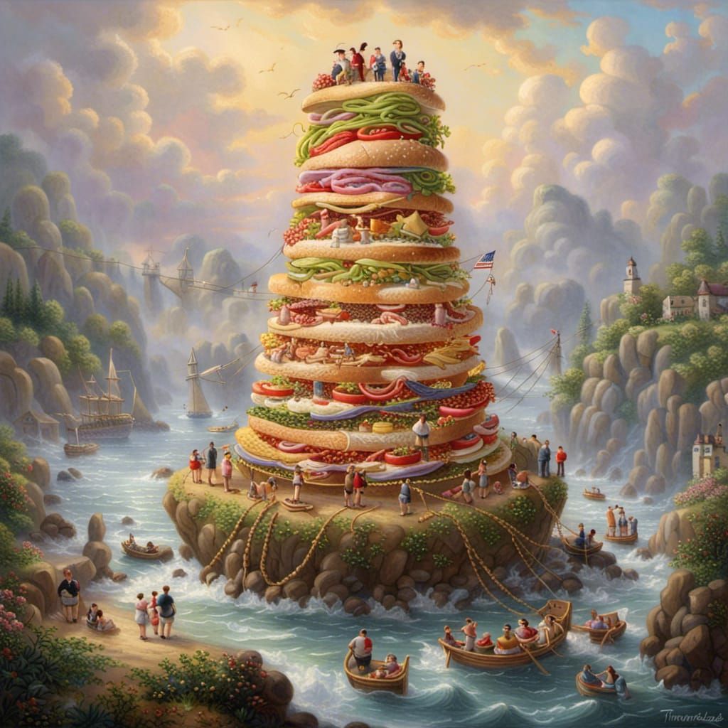 Lilliput Sandwich  by @Hapalua Hawaii