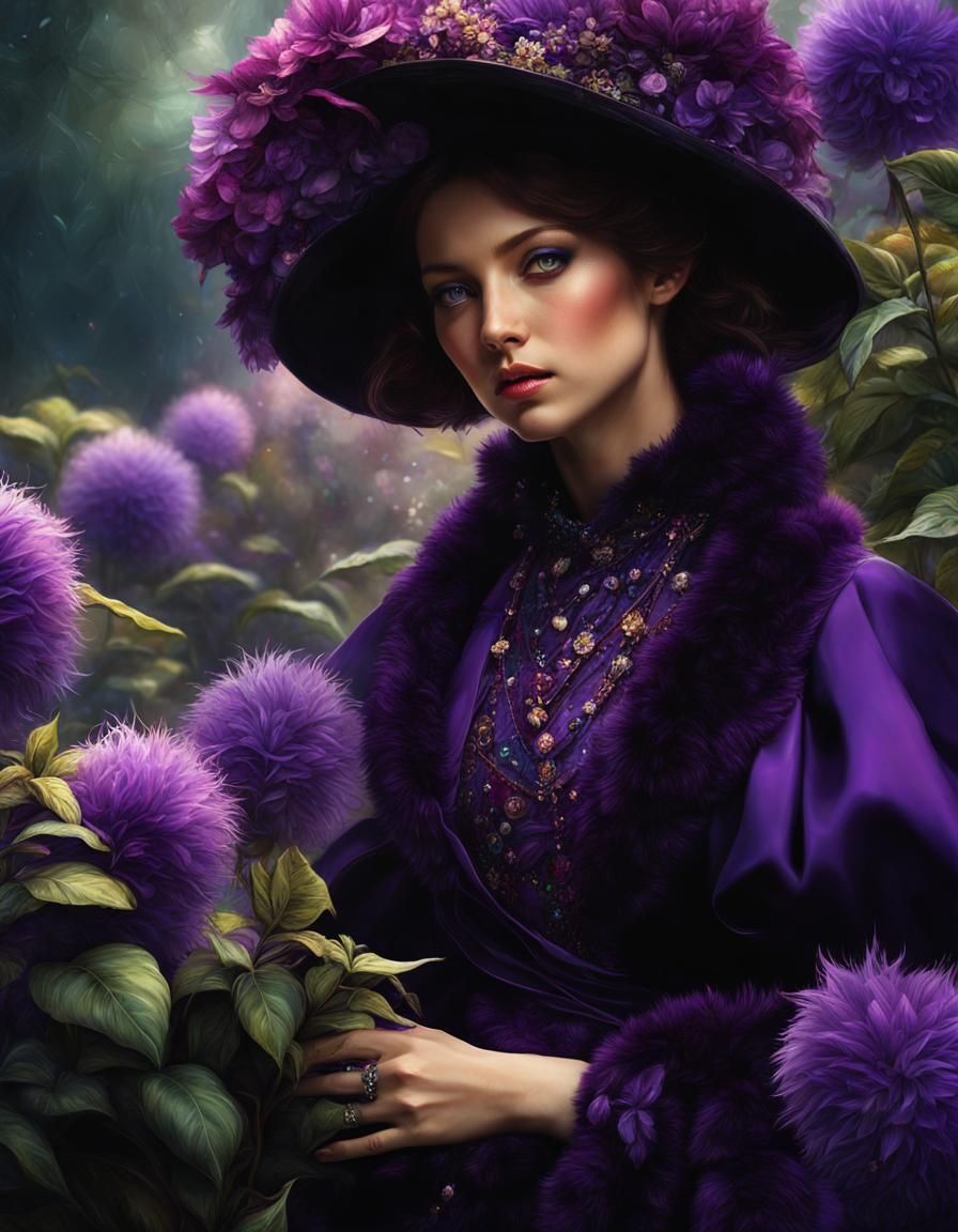 Purple Woman