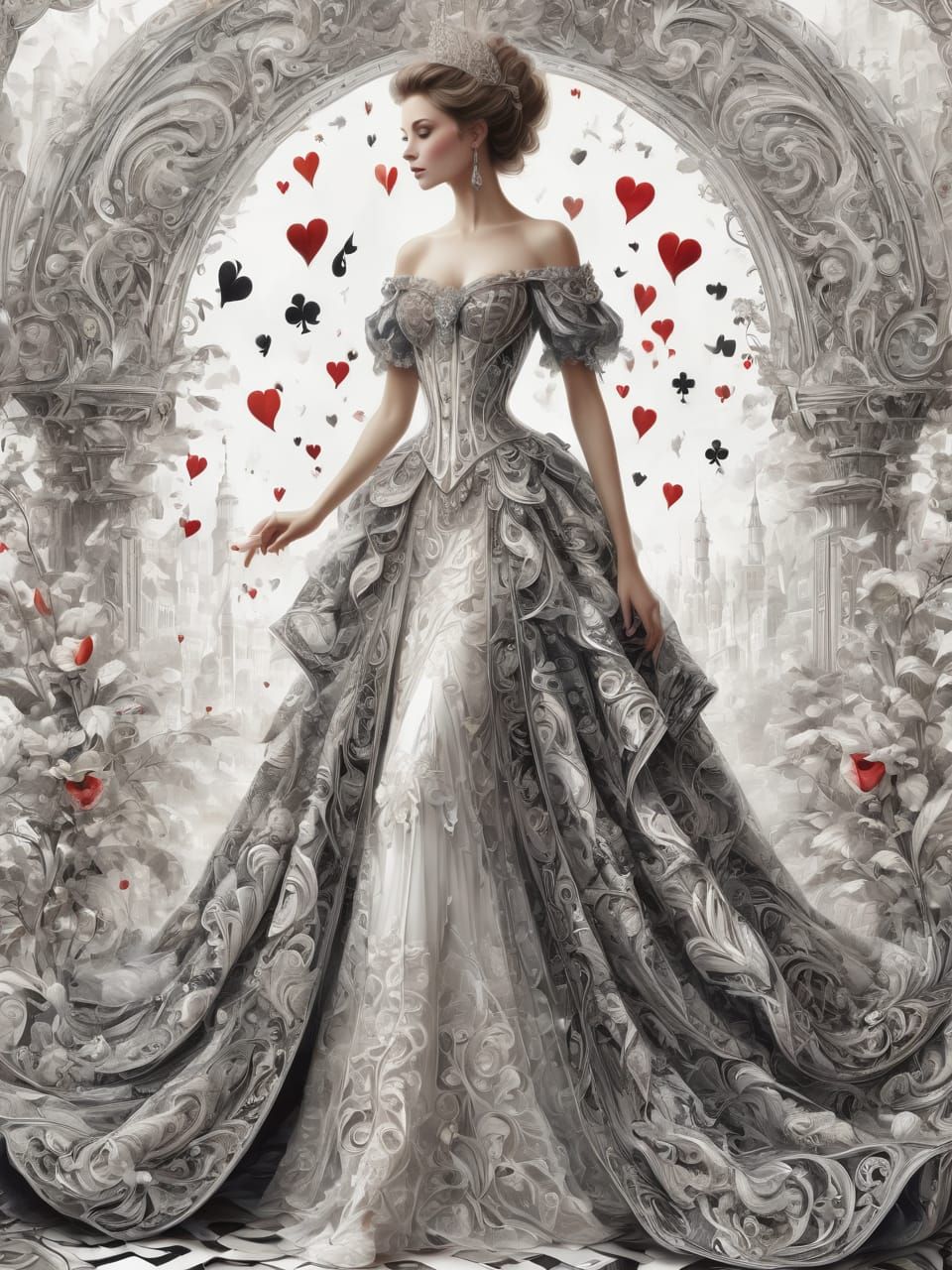 Queen of Hearts 6