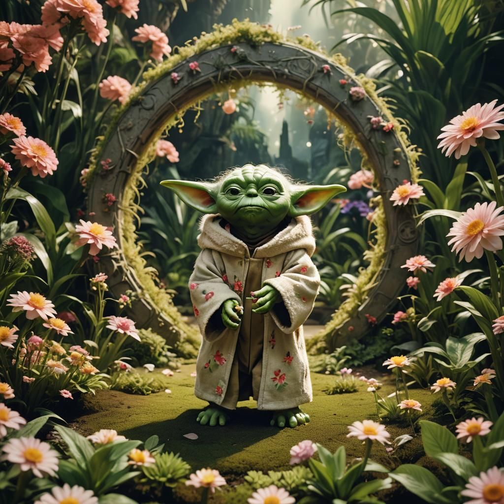 gismo yoda gremlin - AI Generated Artwork - NightCafe Creator