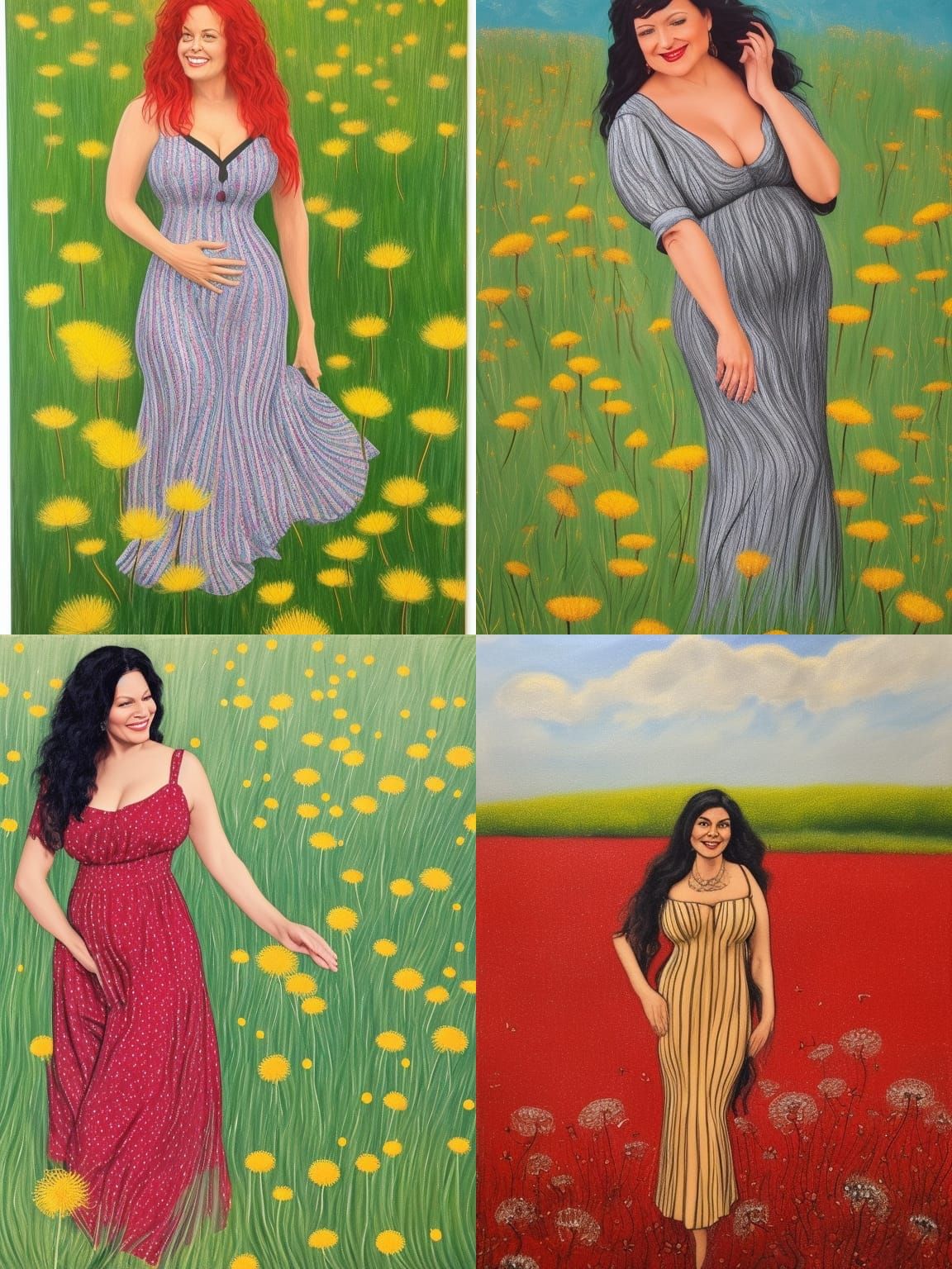 In A Field Of Dandelions GORGEOUS 48 Year Old WOMAN Therapist BOHEMIAN  in-a-field-of-dandelions-gorgeous-48-year-old-woman-therapist-bohemian