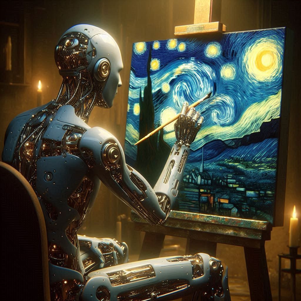 Robot painting