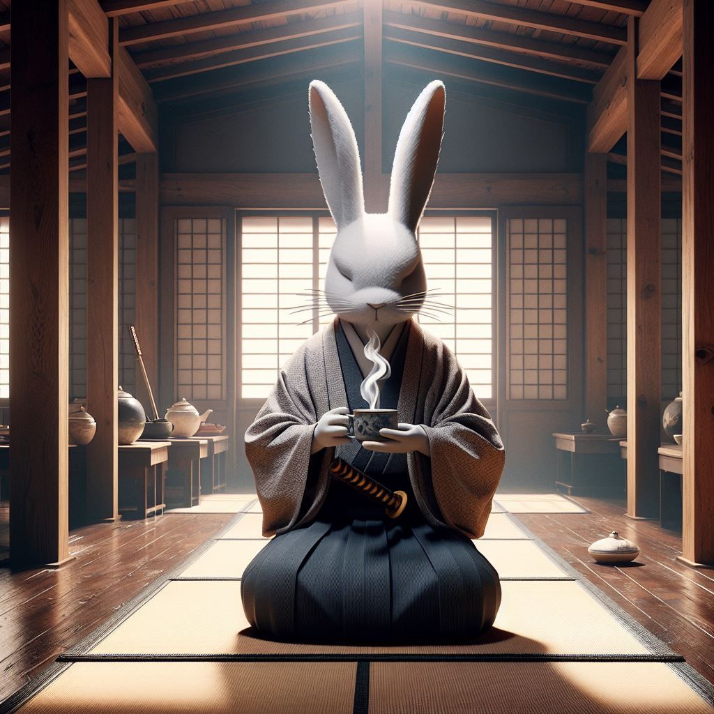 Tea time for Usagi Yojimbo