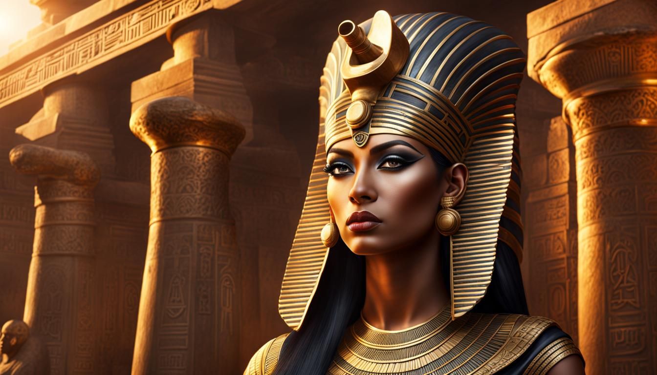 Egyptian Goddess - Ai Generated Artwork - Nightcafe Creator