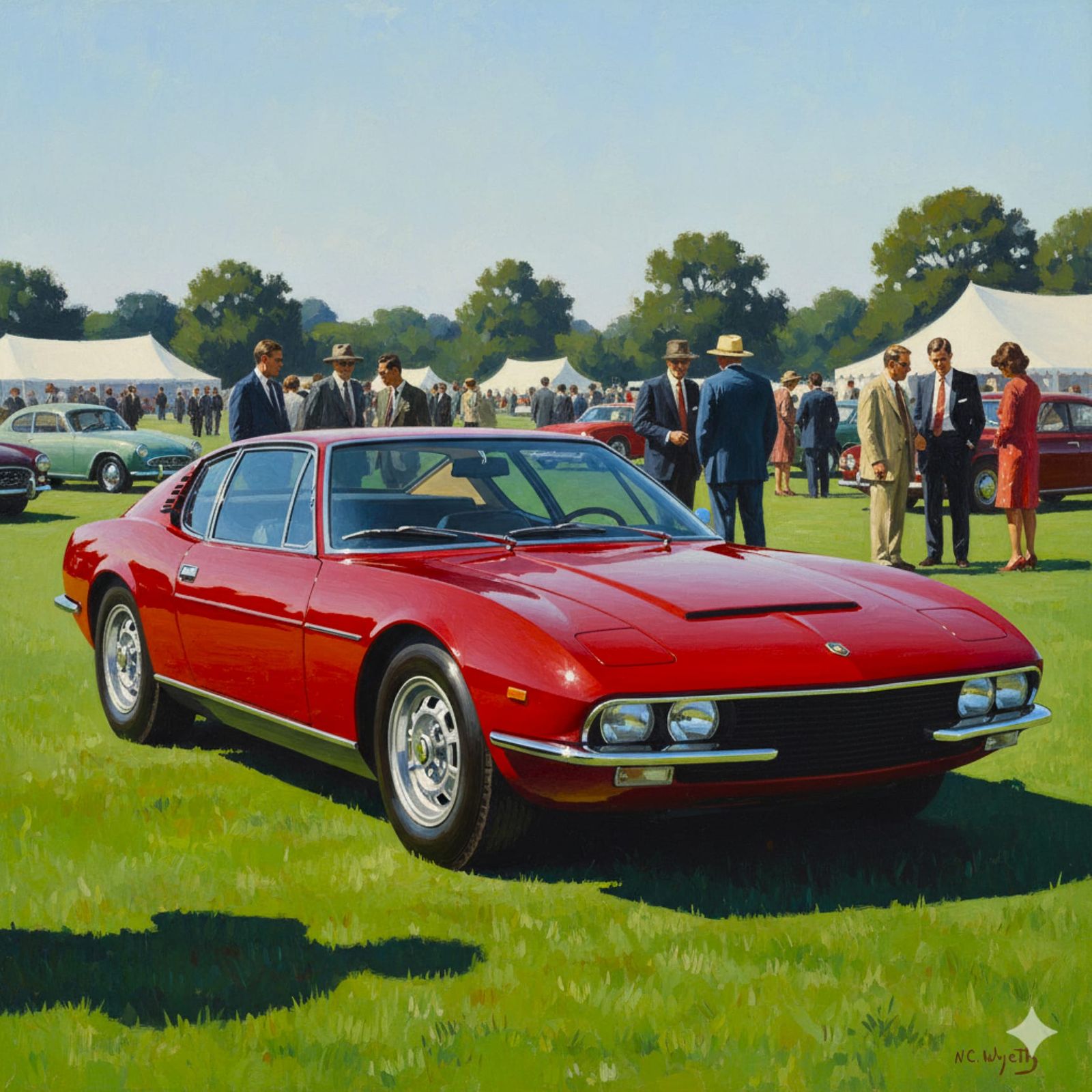 Iso Grifo-inspired Design Study