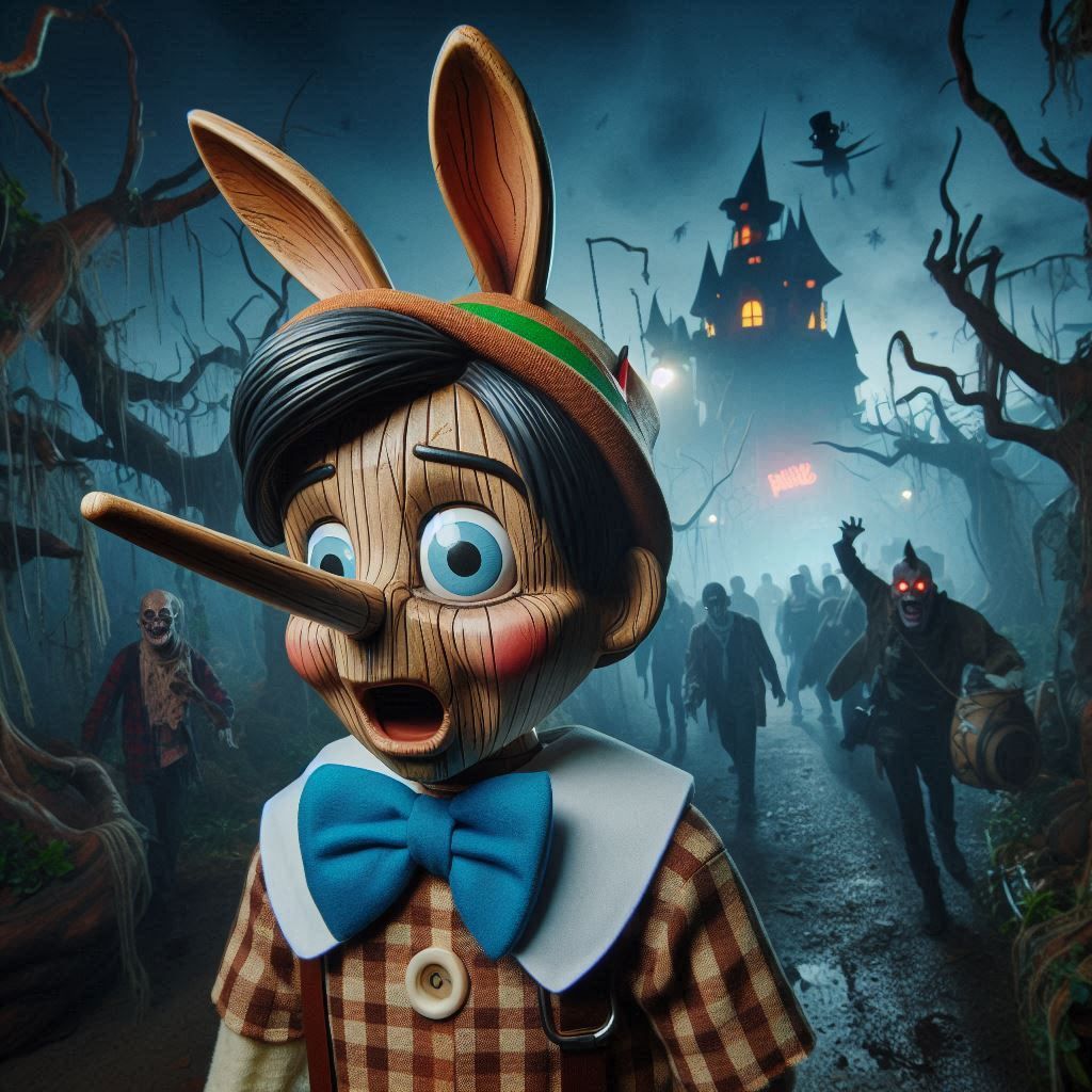 scared pinocchio